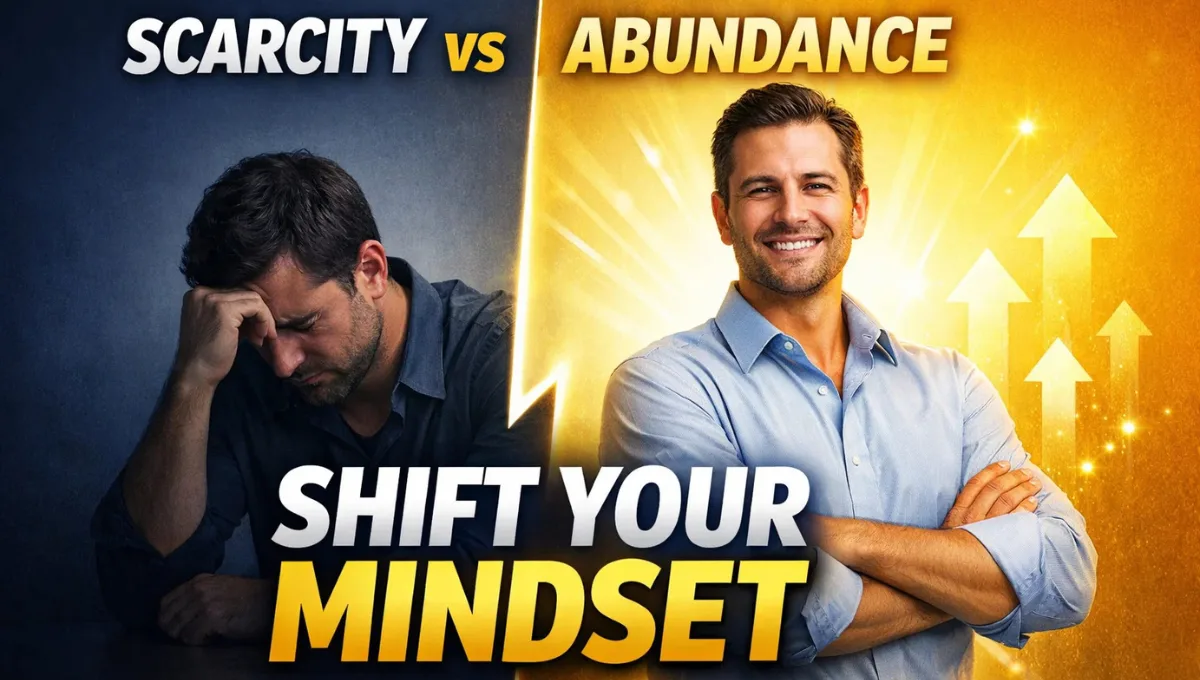 How to Shift From Scarcity to Abundance Mindset and Build a Real Hustler Mentality