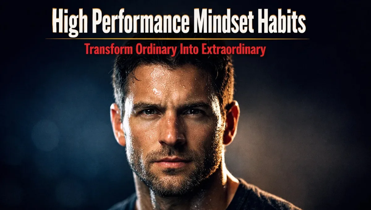 High Performance Mindset Habits: The Daily Practices That Turn Ordinary Effort Into Extraordinary Results